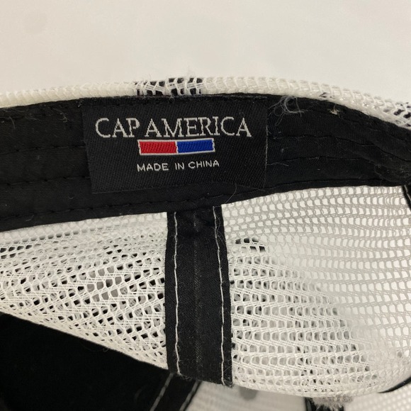 Weaver Leather black Embellished Embroidered Floral Cap Adjustable Cap America - Picture 7 of 8